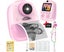 Instant Print Camera,1080P Dual Front and Rear Digital Cameras,Includes 3 Rol Carousel 1