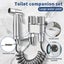 Toilet Handheld Bidet Sprayer Set Stainless Steel Spray Gun For Carousel 6