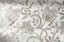 1930's Irish Linen Tablecloth - Never Used - Damask Hand Painted Rayon - Tulips Carousel 5