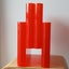 ORIGINAL 1970s KARTELL MAGAZINE RACK OR RECORD HOLDER Carousel 8