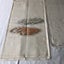 Vintage Japanese Woven Silk Fabric Pieces X2 Cloud Design Carousel 9