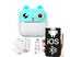 Kids Camera with 3 Rolls No Ink Print Paper Instant Print Mini Thermal Printe Carousel 1