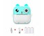 Kids Camera with 3 Rolls No Ink Print Paper Instant Print Mini Thermal Printe Carousel 3