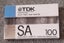 An Ace! 1988 TDK SA-100 (Type II) Blank Audio Cassette Tape (new/sealed) Carousel 1