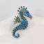 Colorful Seahorse Brooch – Ocean-Inspired Statement Pin Carousel 5