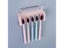 Bathroom Wallmount Toothbrush Holder With Cover 5 Slots Without Drilling Home Carousel 5