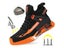 Men's Work Safety Shoes High Top Steel Toe Work Shoes Men Anti-puncture Safety Carousel 5