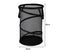 Laundry Basket with Double Handle Fine Mesh Foldable Net Bathroom Large Colla Carousel 4