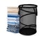 Laundry Basket with Double Handle Fine Mesh Foldable Net Bathroom Large Colla Carousel 5