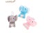 1pc Elephant Plush Toy Cartoon Animal Pendant 11cm Keychain Or Backpack Decor Carousel 3