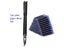 High Quality Set 727 Fountain Pen Metal Ink Pens Frosted Black F Nib Converter Carousel 3