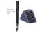 High Quality Set 727 Fountain Pen Metal Ink Pens Frosted Black F Nib Converter Carousel 1