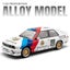 1:24 BMW M3 E30 1987 DTM Alloy Car Model Sound and Light Pull Back Children's Carousel 3