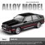 1:24 BMW M3 E30 1987 DTM Alloy Car Model Sound and Light Pull Back Children's Carousel 5