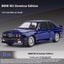 1:24 BMW M3 E30 1987 DTM Alloy Car Model Sound and Light Pull Back Children's Carousel 8