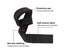 Lifting Wrist Straps for Weightlifting, Bodybuilding, Powerlifting - Black Carousel 5