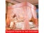 Romantic Lace Pleated Mosquito Net Embroidery Breathable Square Queen Double Carousel 5