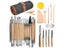 DIY Ceramics Clay Sculpture Polymer Tool Set Beginner's Multi-tools Craft Carousel 3