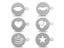 Coffee Printing Model Stainless Steel Coffee Tools Cafe Foam Spray Template Carousel 4