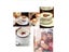 Coffee Printing Model Stainless Steel Coffee Tools Cafe Foam Spray Template Carousel 8