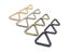 Metal Triangle Spring Ring Open Leather Bag Belt Strap Buckle Carabiner Carousel 3