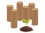 10/5Pcs Compressed Coco Coir Fiber Potting Soil- Coir Medium Coconut Soil Coir Carousel 3
