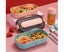 Lunch Box For Kids School Plastic Microwave With Compartment Tableware Leak-P Carousel 4