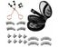 Magnetic Eyelashes Curler Clip Set With 3D Magnet Reusable False Lashes Kit Carousel 1