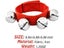 Miwayer Percussion Instruments Wrist Bells Jingle Bells Musical Rhythm Toys Carousel 6