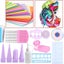 Paper Quilling Tools Kit DIY Paper Craft Crimper Comb Ruler Pins Border Carousel 6