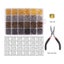 Jewellery Making Supplier Kit Jump Rings Lobster Clasps Plier Carousel 8