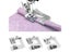 Presser Foot Stainless Steel 3 Size 1/2 Inch 3/4 Inch 1 Inch For Brother Singer Carousel 4