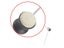 1pcs Drum Pedal Wool Felt High Quality Stainless Steel Handle Percussion Carousel 5