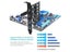 PCI Express Card 2Port USBA/ USBC 5Gbps USB3.2 Gen1 USB3.0 PCIE Card Expansion Carousel 4