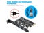 PCI Express Card 2Port USBA/ USBC 5Gbps USB3.2 Gen1 USB3.0 PCIE Card Expansion Carousel 5