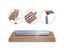Meditation Chimes 3Phoneme Musically Tuned Wind Zenergy Hand Chime For Carousel 5
