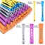 20 Pieces Of Perm Curling Rods 5 Sizes Of Curling Irons Plastic Cold Wave Rods Carousel 3
