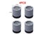 4Pcs Universal Anti Vibration Pads Washing Machine Rubber Feet Mat Carousel 1