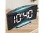 Curved Screen Clock Digital Led Alarm Clock With Temperature Display Large Carousel 3