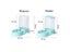3.8L PP Material Pet Feeder Pet Water Fountain Drink Bowl Automatic Pet Feeder Carousel 4