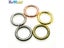1pcs Spring Gate D O Ring Keyring Leather Bag Belt Strap Dog Chain Buckle Carousel 3