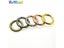 1pcs Spring Gate D O Ring Keyring Leather Bag Belt Strap Dog Chain Buckle Carousel 6