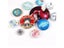 58MM 10/25/50 Sets Magnetic Bottle Opener Tinplate Bottle Opener Fridge Carousel 7