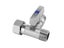 Universal Steel Angle Stop Valve 1/2 Inch Thread For Washlet Bidet Dishwasher Carousel 2