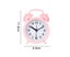 Mini Cute Vintage Retro Analog Twin Bell Alarm Clock for Kids,No Snooze,Batte Carousel 2