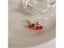 Red Cherry Pendant Necklace Stud Earrings Set Women's Fashion Fruit Necklace Carousel 6