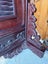A Vintage Solid Chinese Rosewood Carved Room Screen or Room Divider Carousel 17