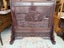A Vintage Solid Chinese Rosewood Carved Room Screen or Room Divider Carousel 6