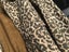 Beige brown leopard print cotton jacket, with quality brass zip Carousel 3