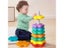 Montessori Rotating Rainbow Tower Baby Stacking Puzzle Toys Children Develop Carousel 3